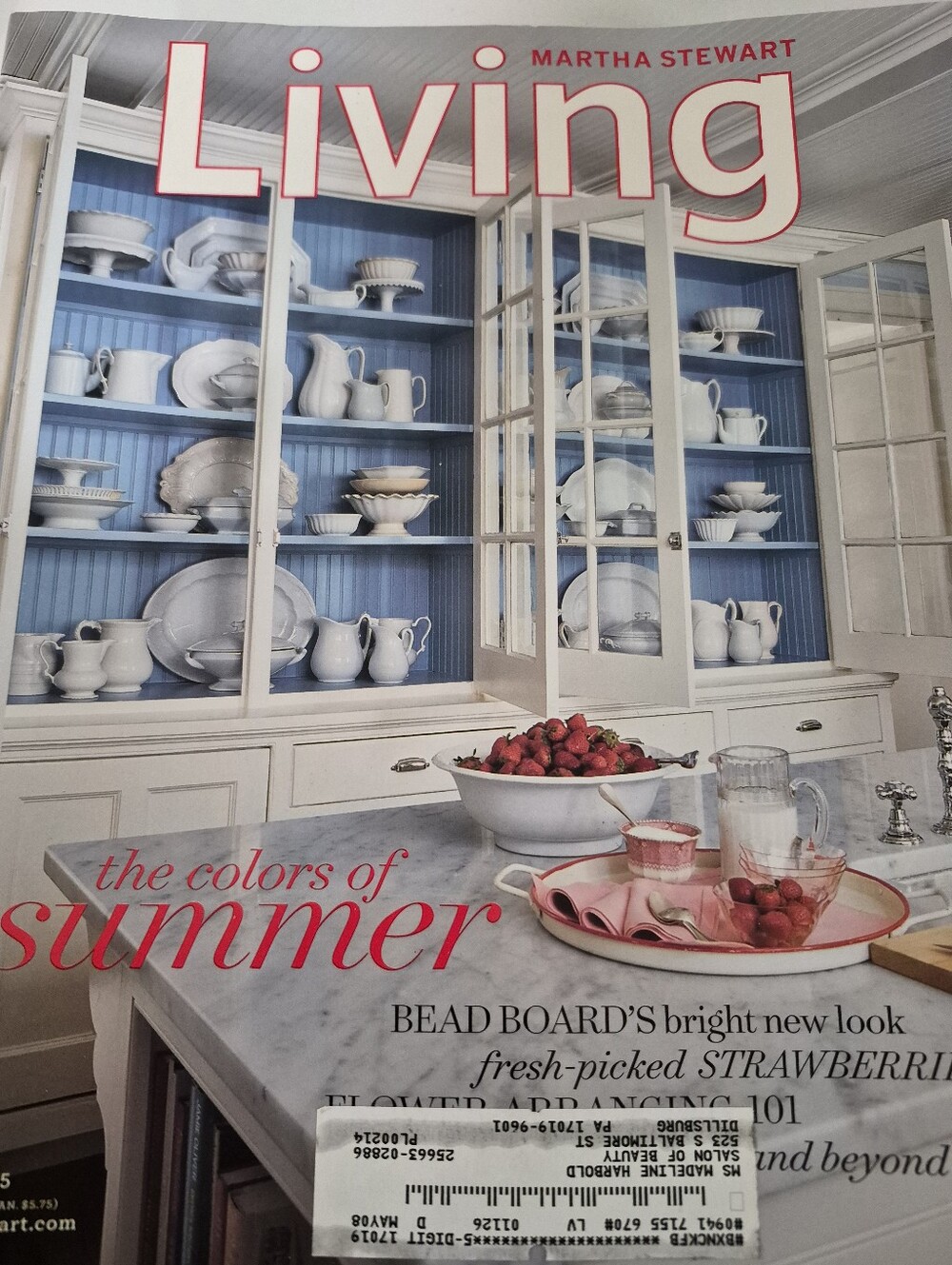 Martha Stewart Living Magazine June 2005